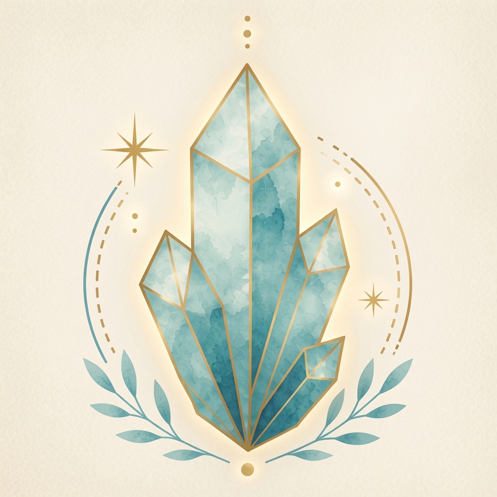 Ruffelle Designs crystal logo